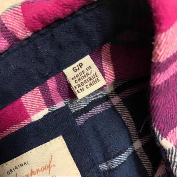 PINK PLAID FLANNEL - Picture 4 of 4